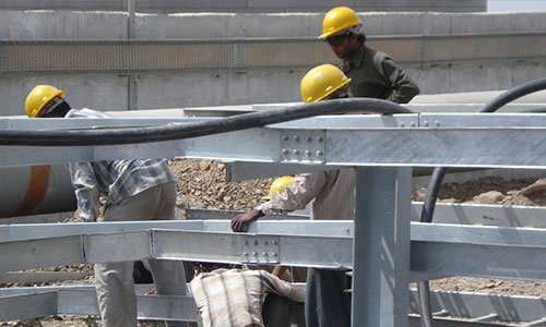 men civil construction